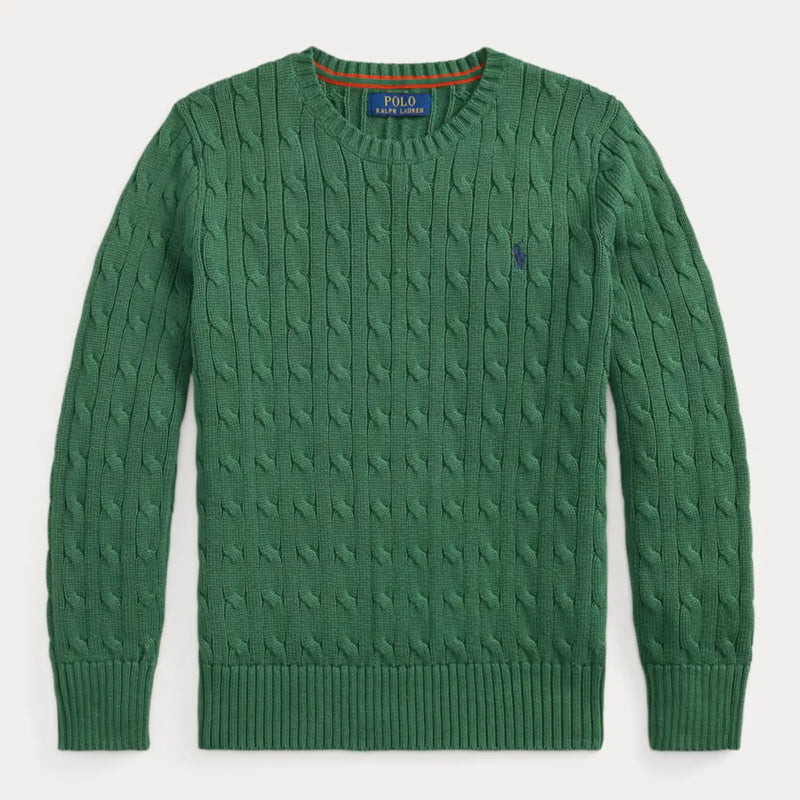 Ralph Lauren boy's cable knit sweater - 32070267450.