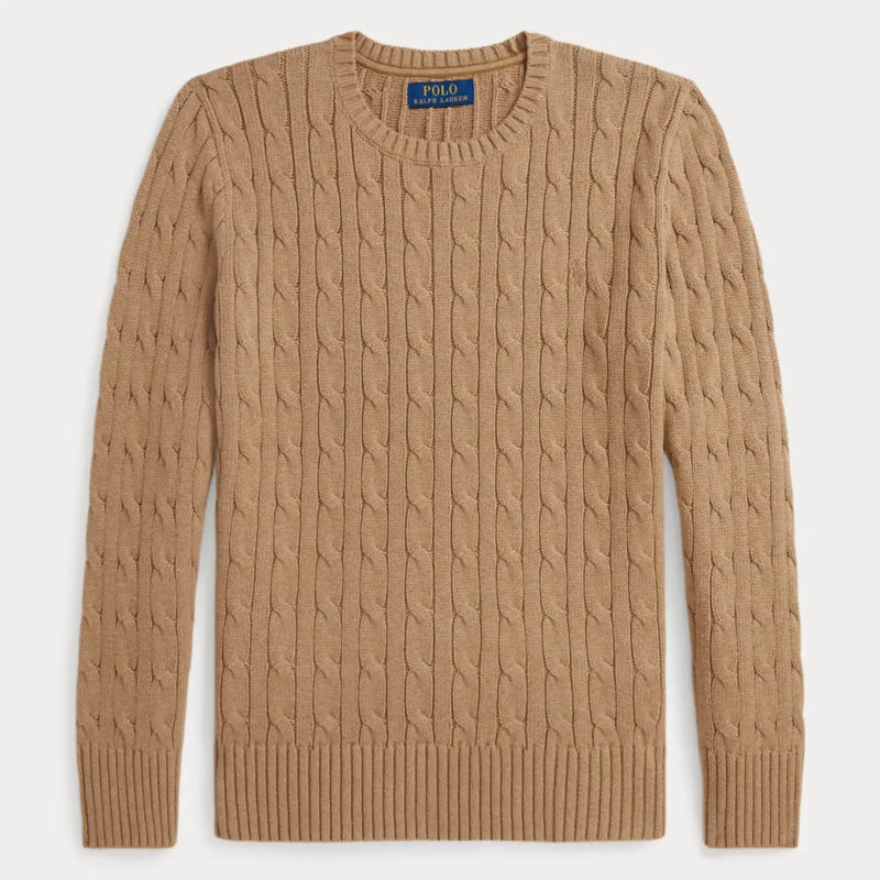 Ralph Lauren boy's cable knit sweater - 322702674082.