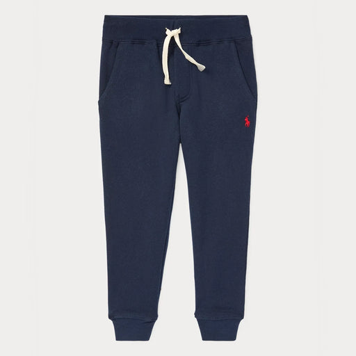 Ralph Lauren boy's navy fleece joggers - 320720897.