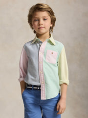 Closer look at the Ralph Lauren fun shirt.