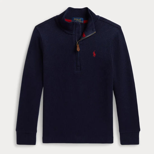 Ralph Lauren boy's half zip sweater - 322b28079005.