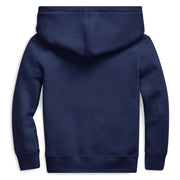 Back of the Ralph Lauren hoodie.