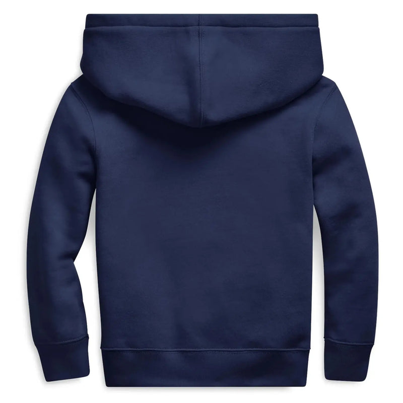 Back of the Ralph Lauren hoodie.