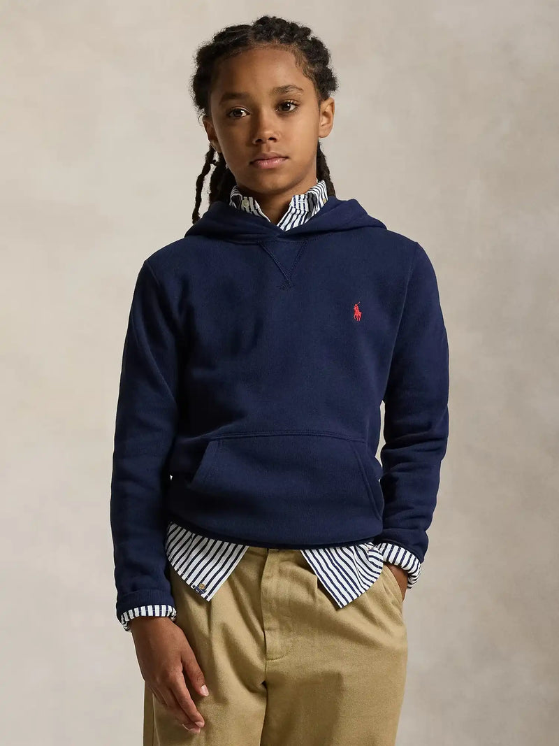 Closer look at the Ralph Lauren hoodie.