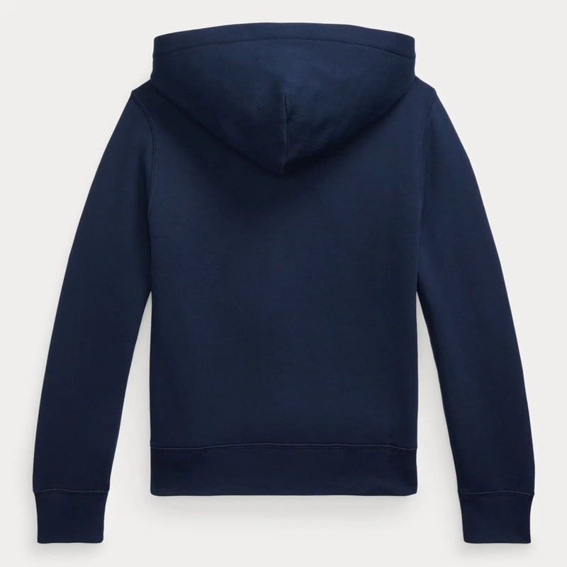 Rear view of the Ralph Lauren hoodie.