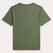 Rear view of the Ralph Lauren logo t-shirt.