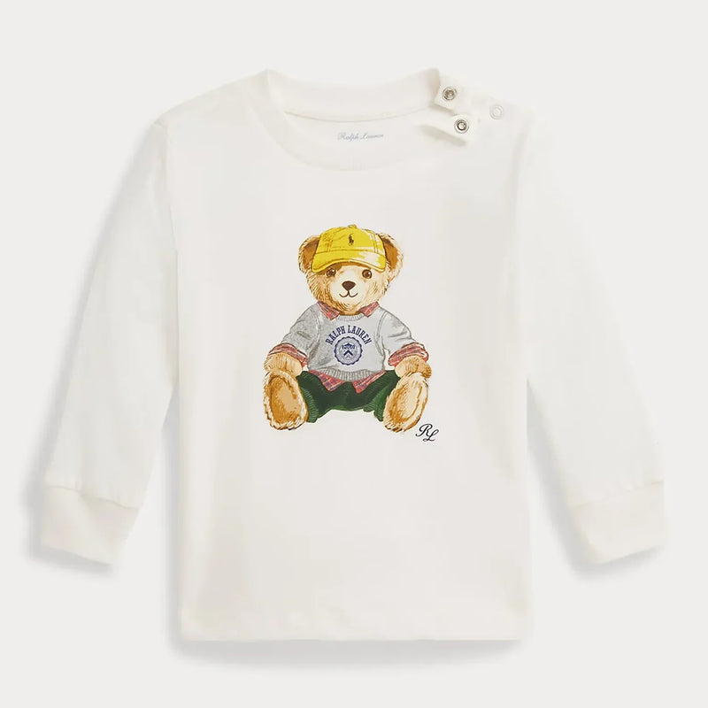 Ralph Lauren long sleeve polo bear t-shirt - 320P00513001.