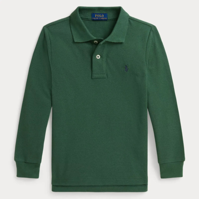 Ralph Lauren boy's long sleeve polo shirt - 322703634500.