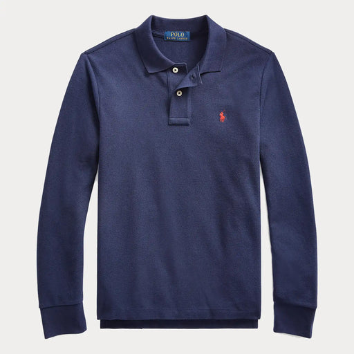 Ralph Lauren navy long sleeve polo shirt - 323708858.