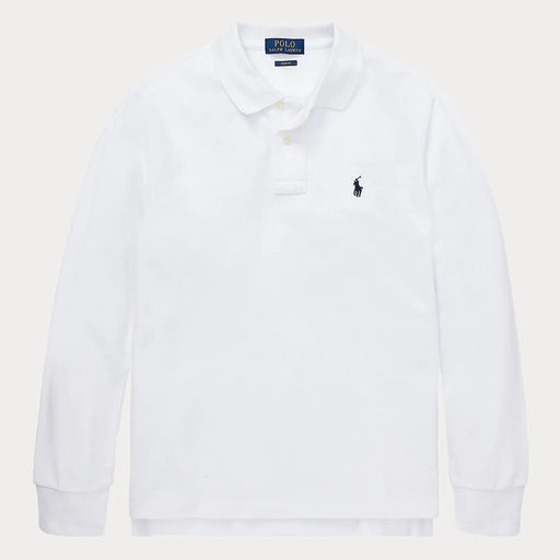 Ralph Lauren white long sleeve polo shirt - 323708858.