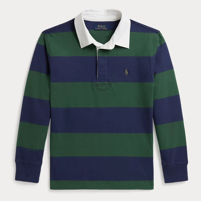 Ralph Lauren boy's long sleeve rugby shirt - 322932280503.