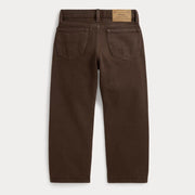 Back of the Ralph Lauren brown lynwood jeans.