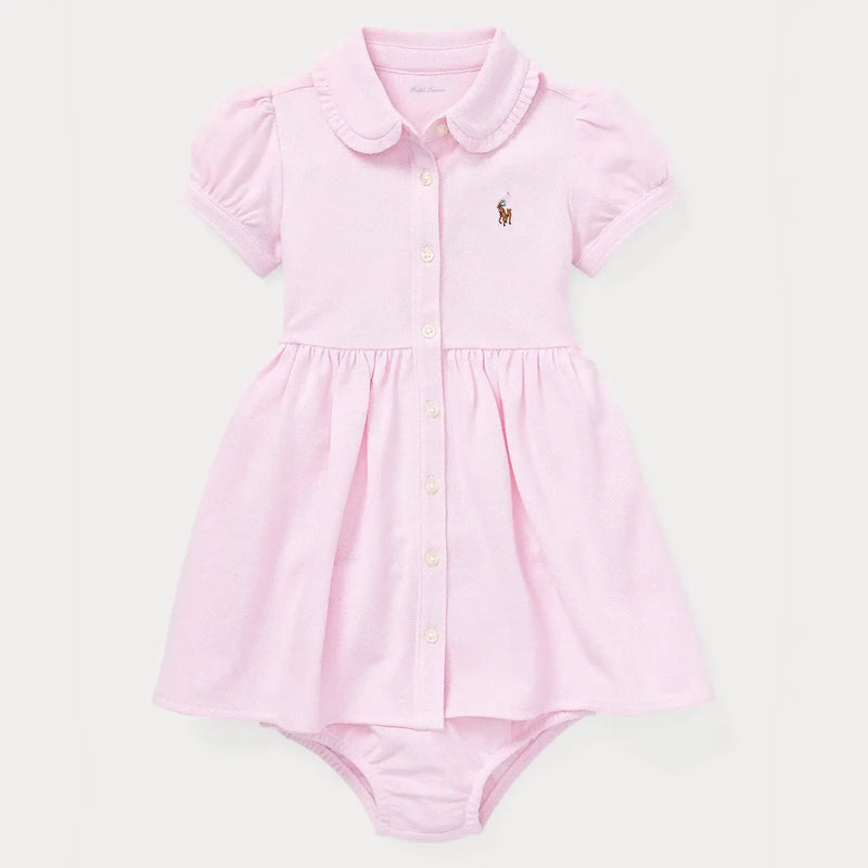 Ralph Lauren baby girl's oxford dress - 310734896001.