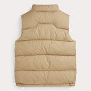 Back of the Ralph Lauren padded gilet.