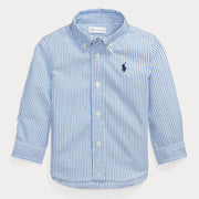 Ralph Lauren pinstripe oxford shirt - 320819240001.