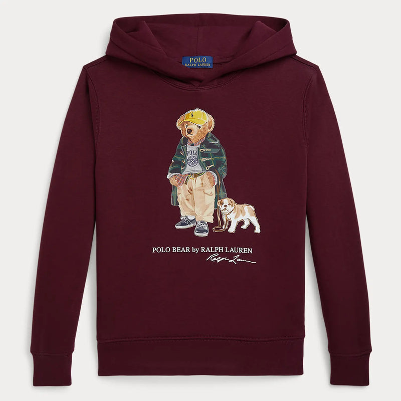 Ralph Lauren boy's polo bear hoodie - 322979491001.