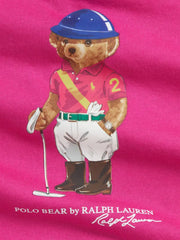 Closer look at the Ralph Lauren polo bear leggings set.
