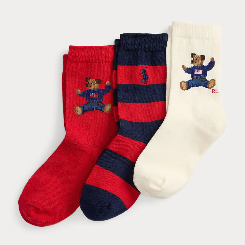 Ralph Lauren polo bear socks - 447P03263001.