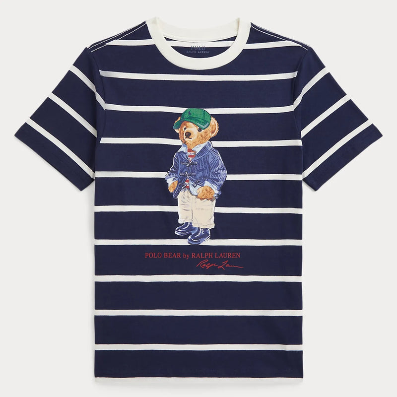 Ralph Lauren polo bear striped t-shirt - 322b33146001.