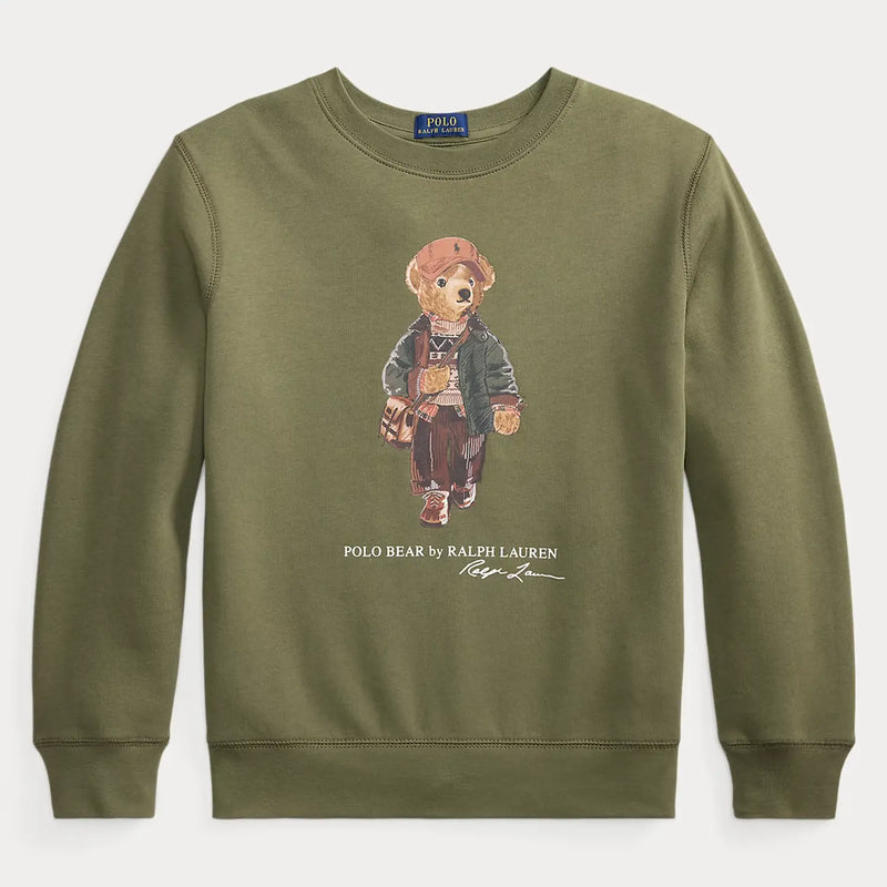 Ralph Lauren boy's polo bear sweatshirt - 322b27294001.