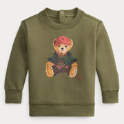 Ralph Lauren baby boy's polo bear sweatshirt - 320b30216001.