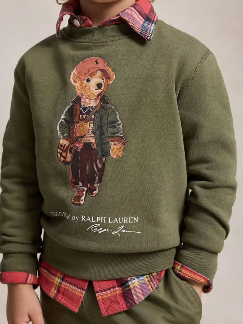 Ralph Lauren Polo Bear Sweatshirt - Green