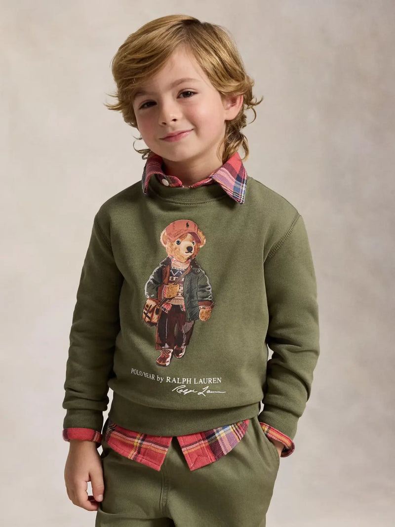 Ralph Lauren Polo Bear Sweatshirt - Green
