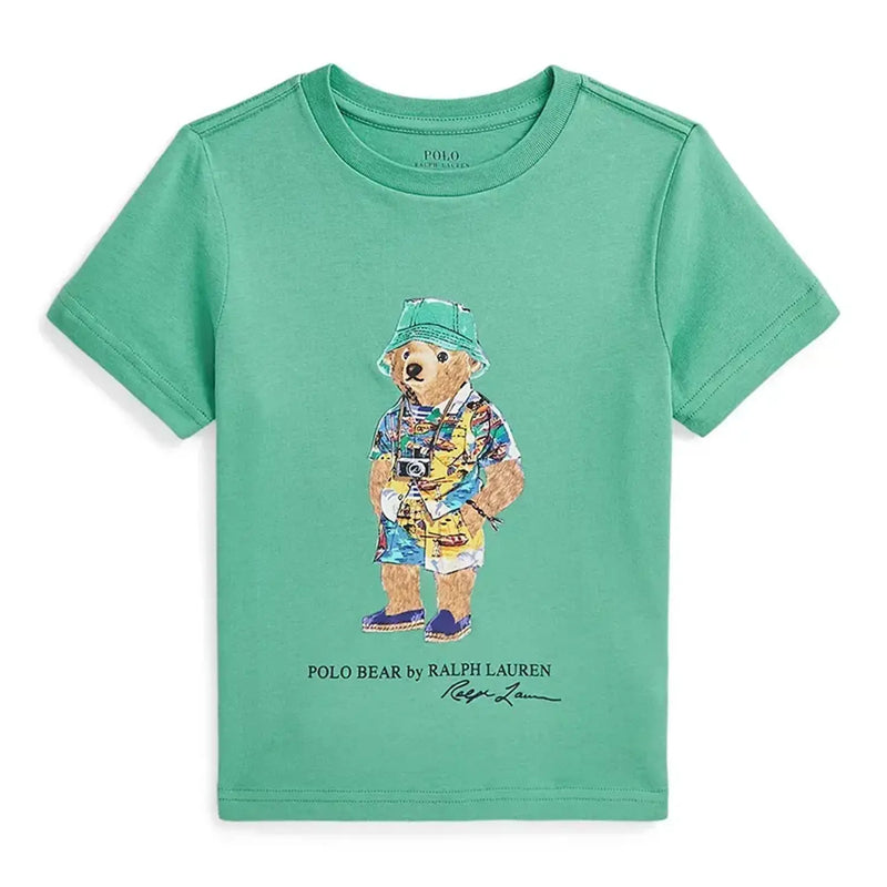 Ralph Lauren green polo bear t-shirt - 322973122006.