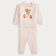 Ralph Lauren baby girl's polo bear tracksuit - 310p02078002.