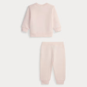 Back of the Ralph Lauren pink polo bear tracksuit.