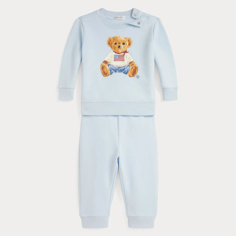 Ralph Lauren baby boy's polo bear tracksuit - 320p02078001.