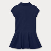 Back view of the Ralph Lauren polo dress.