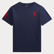Ralph Lauren boy's navy pony t-shirt - 322832907039.