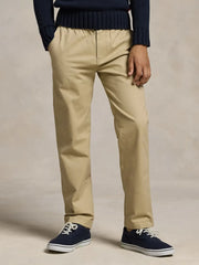 Closer view of the Ralph Lauren prepster chinos.