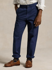 Closer view of the Ralph Lauren prepster chinos.