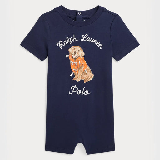 Ralph Lauren navy short romper - 320966267.