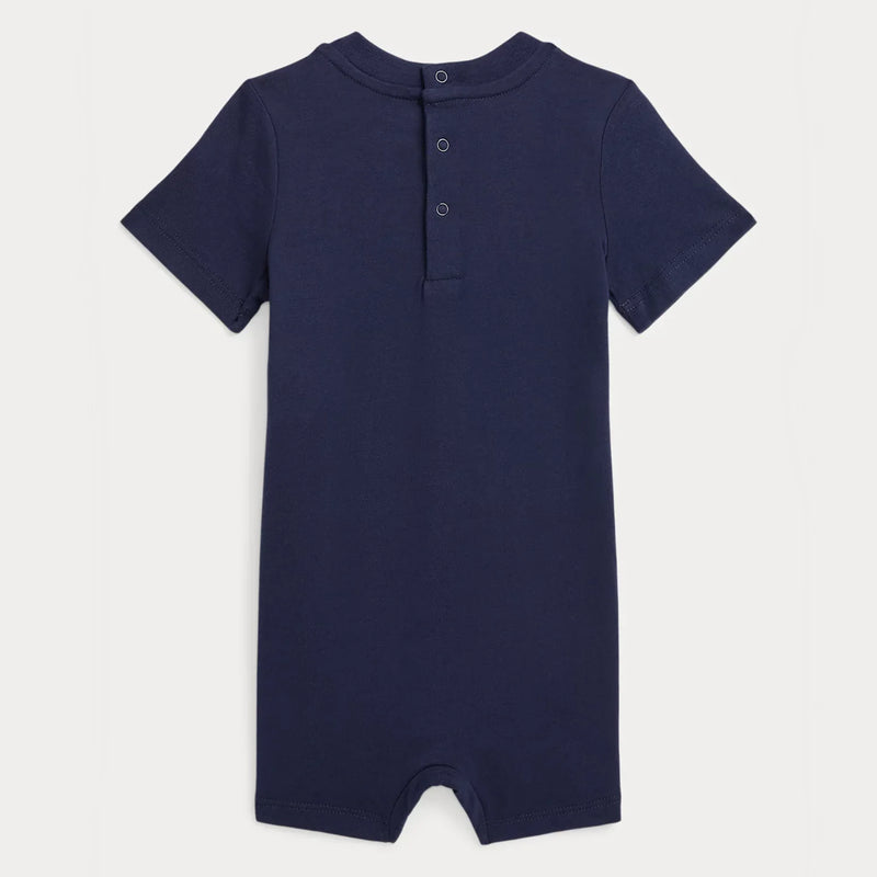 Back of the Ralph Lauren short romper.