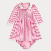 Ralph Lauren baby girl's striped dress - 310a95899001.