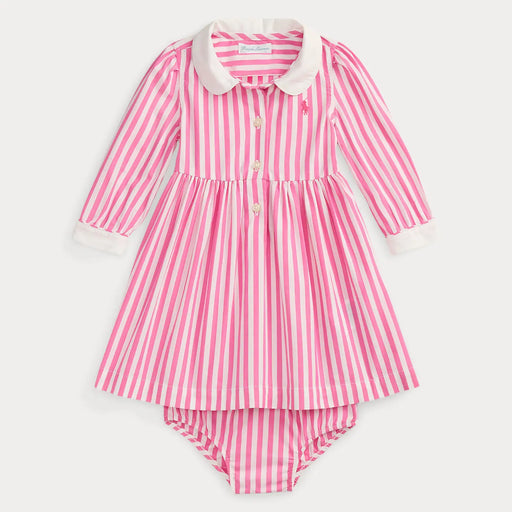 Ralph Lauren baby girl's striped dress - 310a95899001.