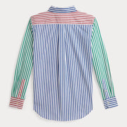 Back of the Ralph Lauren striped shirt.