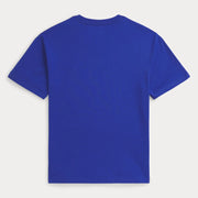 Back of the Ralph Lauren blue t-shirt.