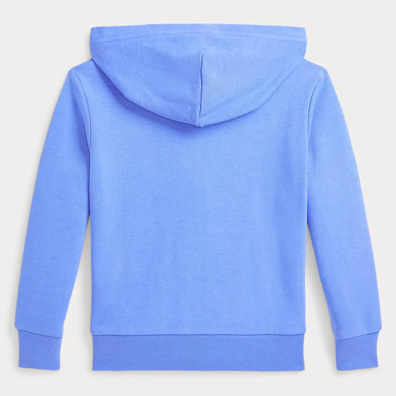 Back of the Ralph Lauren zip up hoodie.