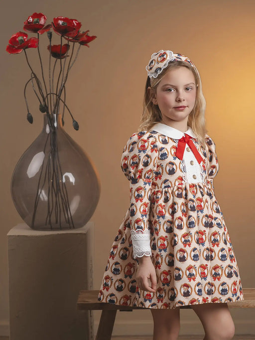 Rochy girl's teddy bear dress - 26433.