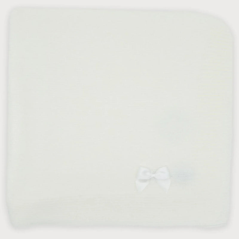 Sardon blanco bow blanket - 25am-871.