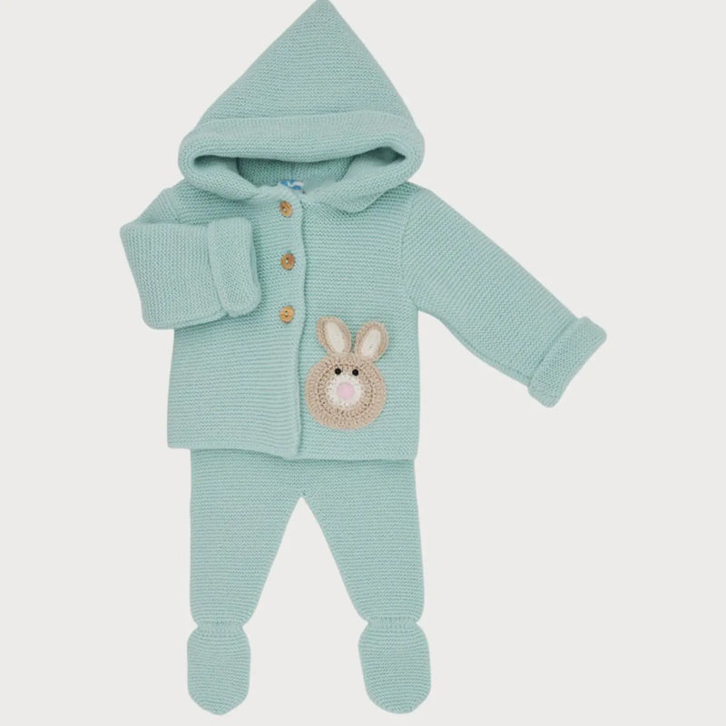 Sardon baby boy's bunny leg warmer set - 25ve-370.