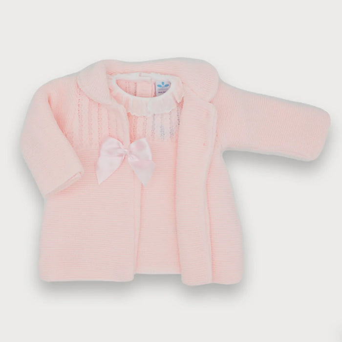 Sardon baby girl's mimos coat & dress - 24mc-163.