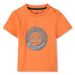 Timberland boy's orange circle logo t-shirt - t60508.