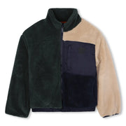 Timberland dark green colourblock fleece - t60557.