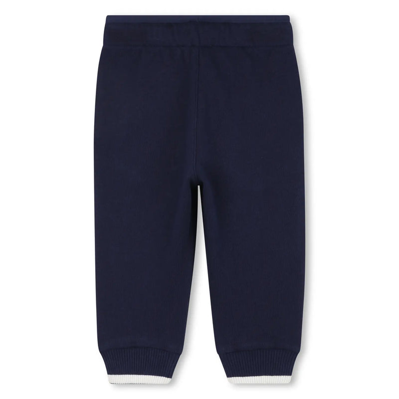 Back of the Timberland navy joggers.