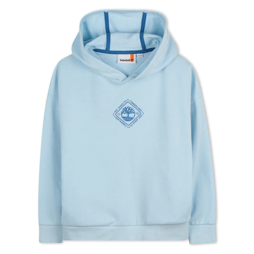 Timberland boy's blue logo hoodie - t60443.